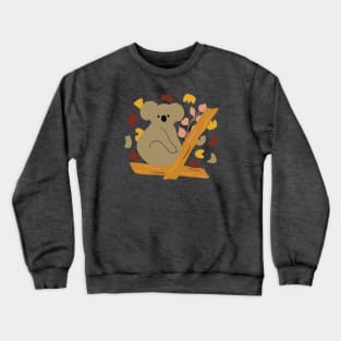 Autumn Koala Crewneck Sweatshirt